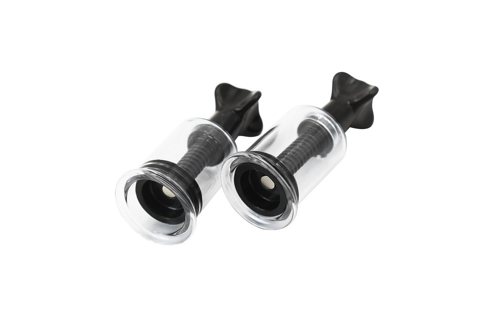 2 Twist Cups Black S | Adjustable Suction Power Ø 2.1 cm