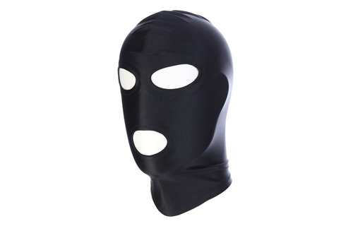 Classic Black BDSM Hood | Comfortable Spandex Mask