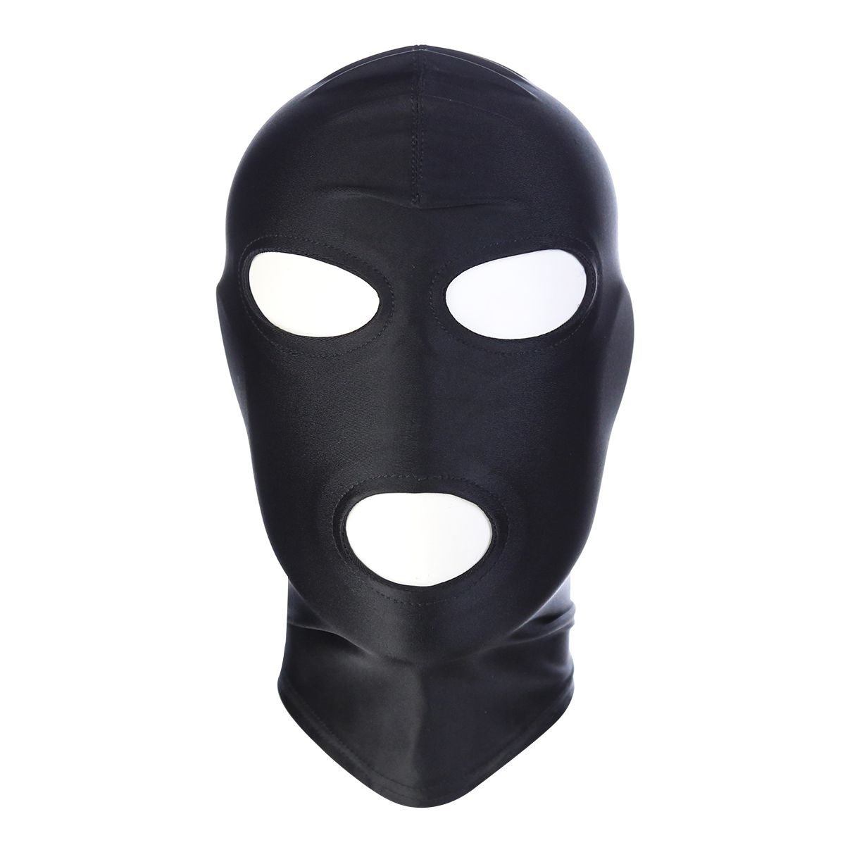 Classic Black BDSM Hood | Comfortable Spandex Mask