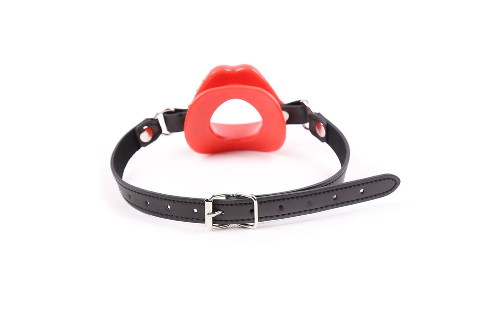 Mouth Gag Rot – Weicher Mundöffner für gespreizte Lippen