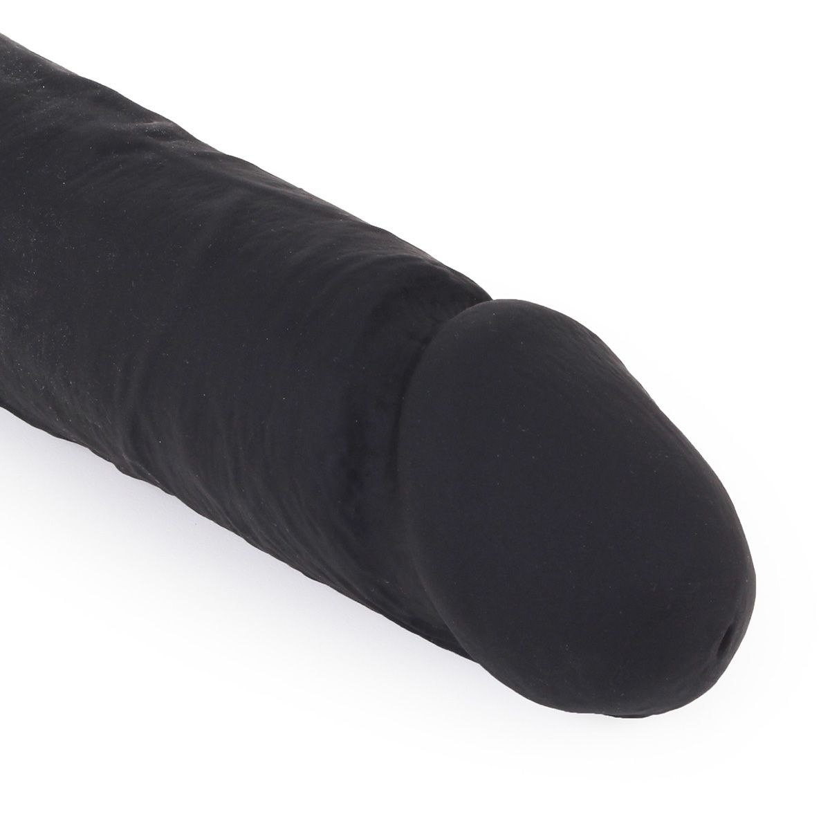 Silikon Dildo 23,5 x 5 - Schwarz