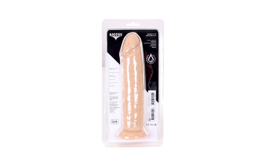 Silikon Dildo 23,5 x 5 - Fleisch