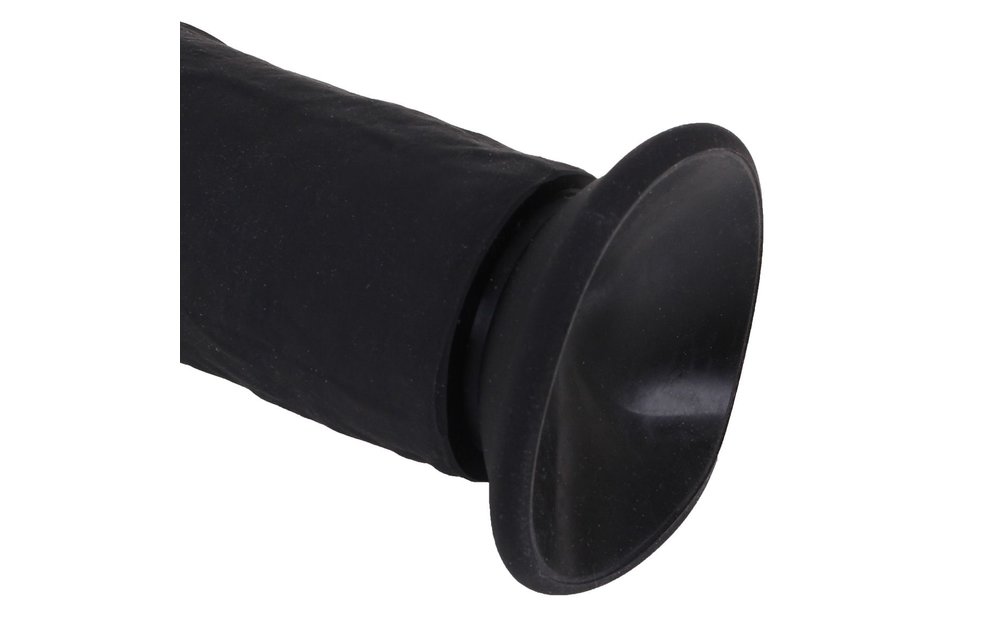Silikon Dildo 23 x 5 - Schwarz