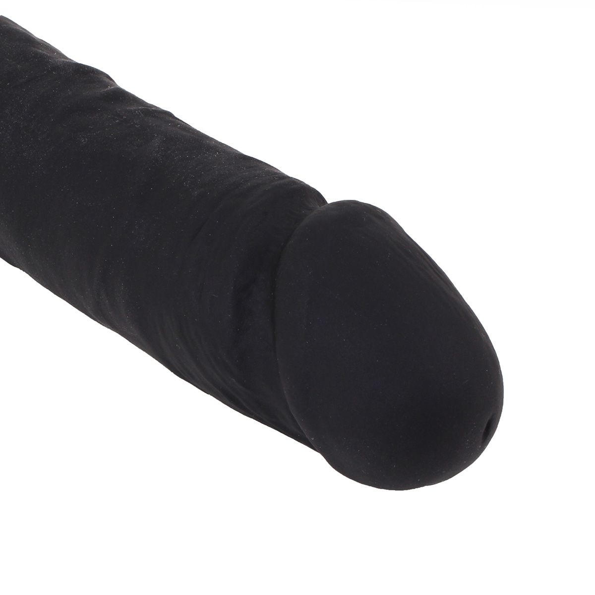 Silikon Dildo 20 x 4.5 - Schwarz