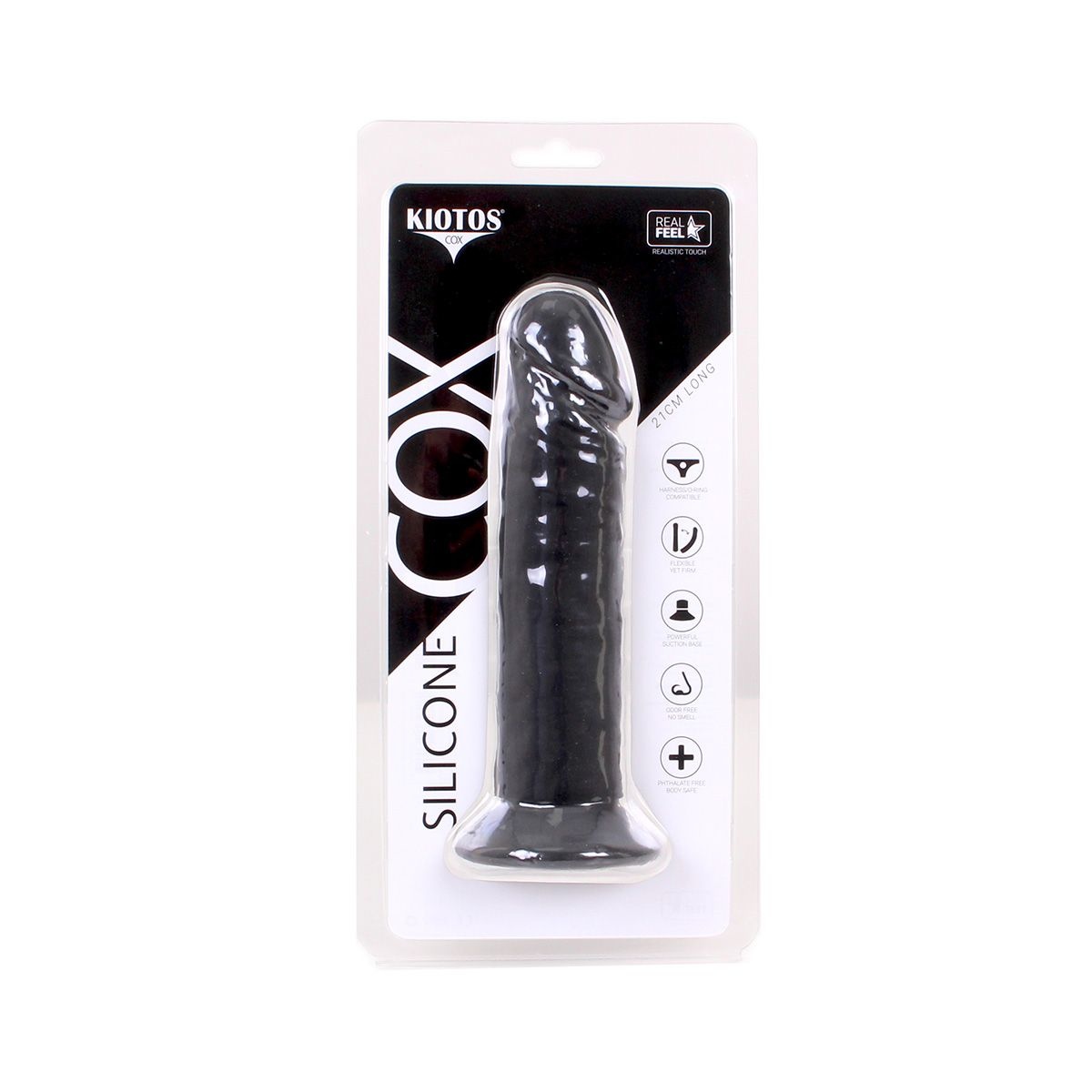 Silikon-Dildo 18 cm | Realistisch & Saugnapf Kiotos COX