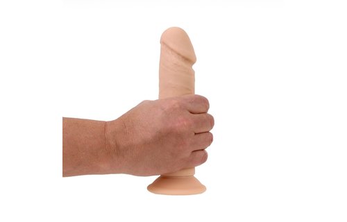 Silicone Dildo 21 x 4.5 - Flesh