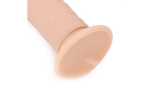 Silicone Dildo 21 x 4.5 - Flesh