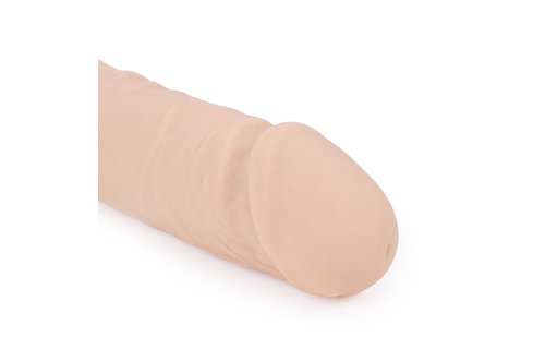 Siliconen Dildo 21 x 4.5 - Vlees