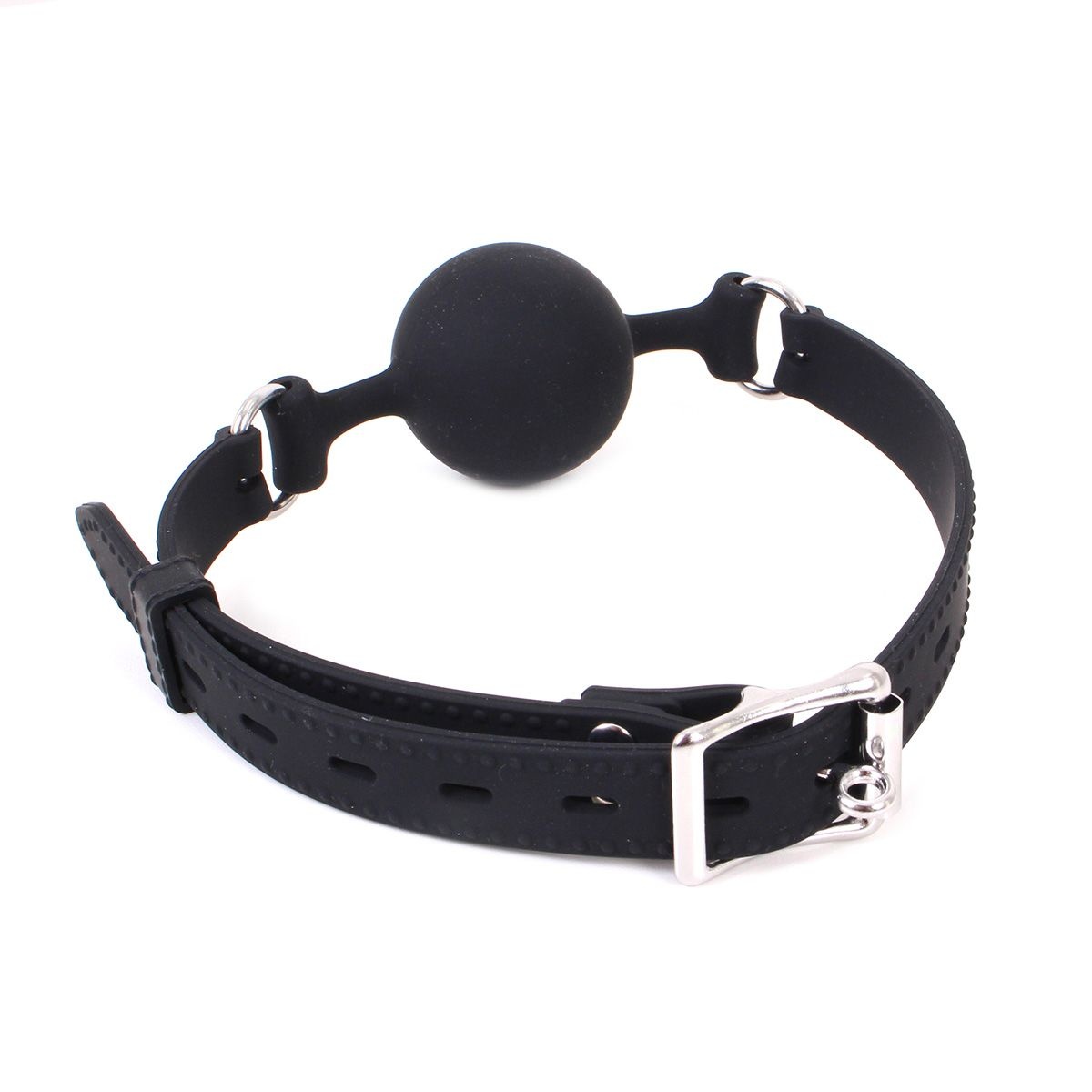 Siliconen Ball Gag Classic | Flexibel & Verstelbaar 37-54 cm