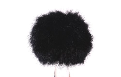 Glas Buttplug Zwarte Tickler 13 cm | Inwendig 8 cm | Kiotos