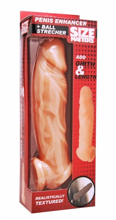 Realistischer Penis vergrößerer und Ball Stretcher