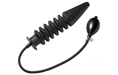 Accordion Opblaasbare XL Anaal Plug 6,7 cm – Ultiem Genot