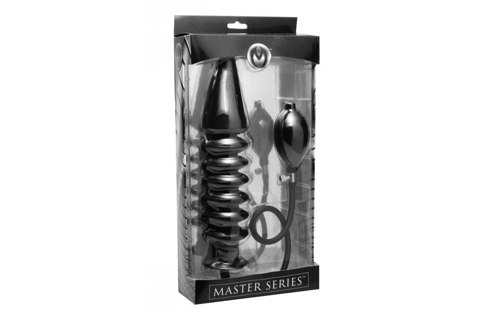 Accordion Inflatable XL Anal Plug