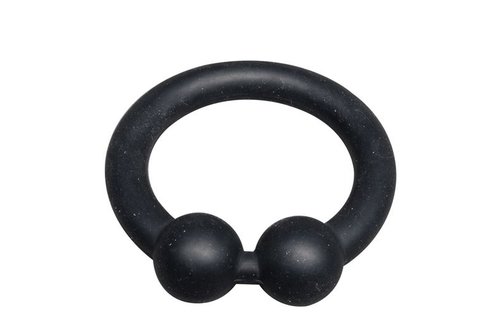 Bullring Cockring Zwart | Stevige Siliconen Cockring 48mm