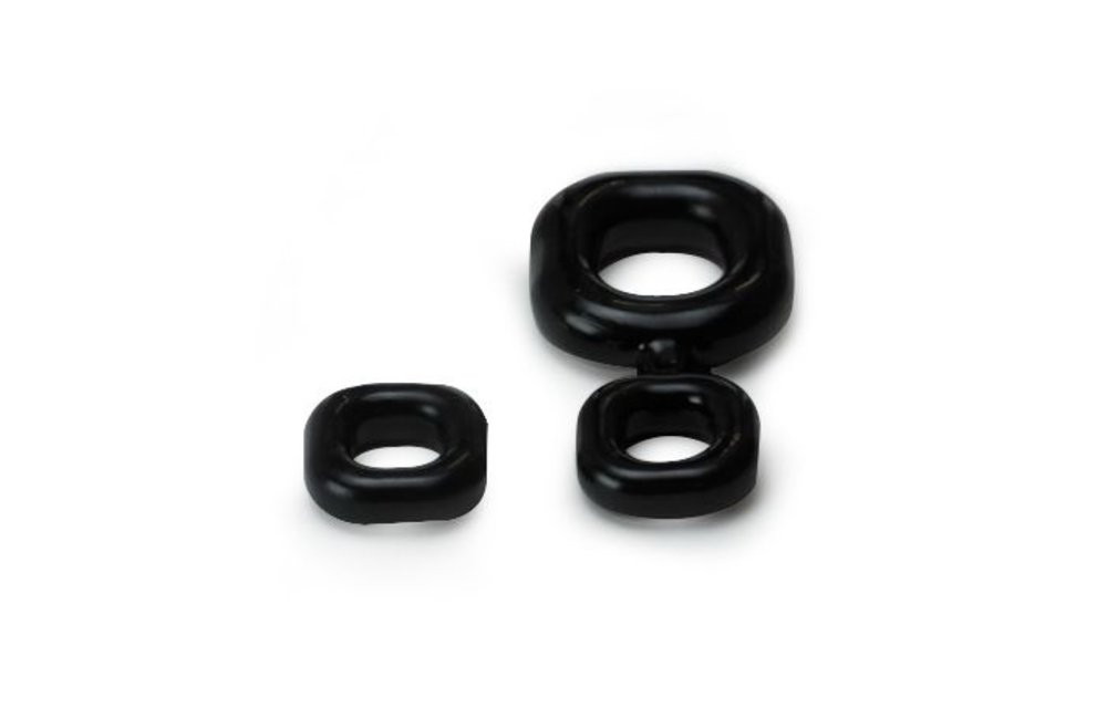 Boner Kit Cock Ring & Ball Stretcher Black – Sport Fucker Pro