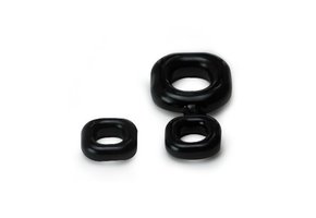 Boner Kit Cockring & Ballstretcher Black