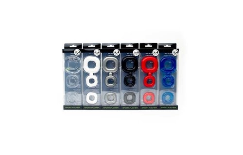 Boner Kit Cockring & Ballstretcher Zwart