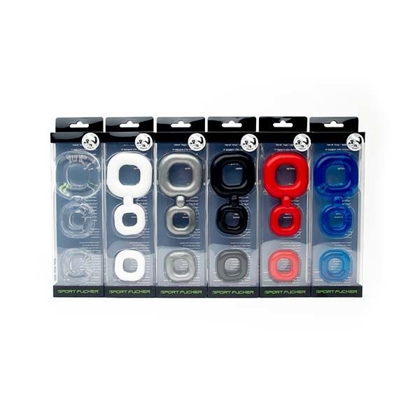 Boner Kit Cock Ring & Ball Stretcher Black – Sport Fucker Pro