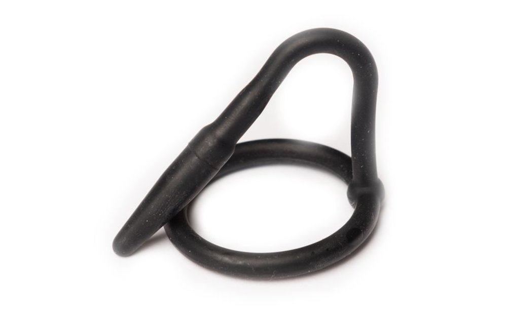 Silikon-Cock-Plug Schwarz | Komfort & Festigkeit Sperma-Stopper