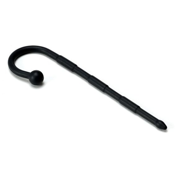 Ultra Sound Zwart | Premium Silicone Sound voor Mannen