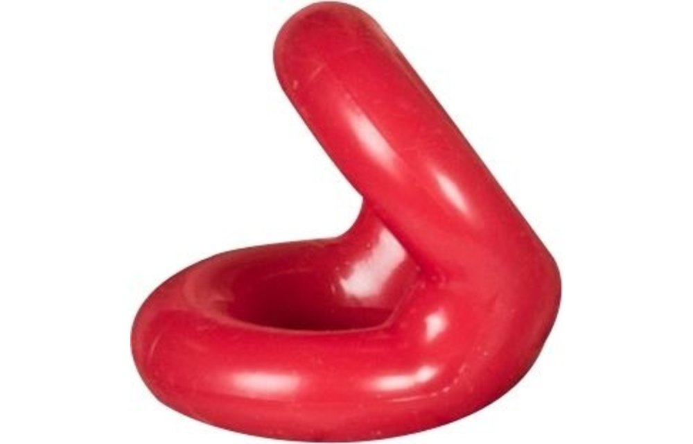 Trainer Cock Ring & Ball Stretcher Red – Sport Fucker TPR Toy