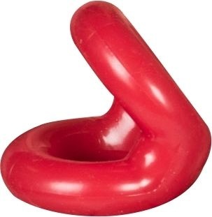 Trainer Cockring & Ball Stretcher Rot – Sport Fucker TPR Toy