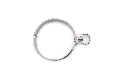 Stalen Halsband L met Edelsteen | Kinky & Stijlvol Accessoire