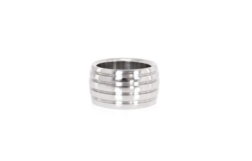 Fancy Steel Donut Cockring