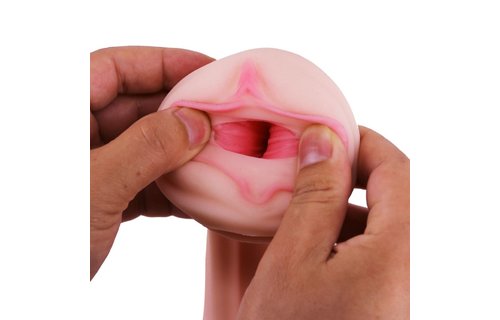 Masturbator with Soft Teeth Mouth / Vagina