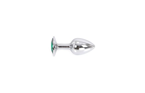 Buttplug Aluminium Groen