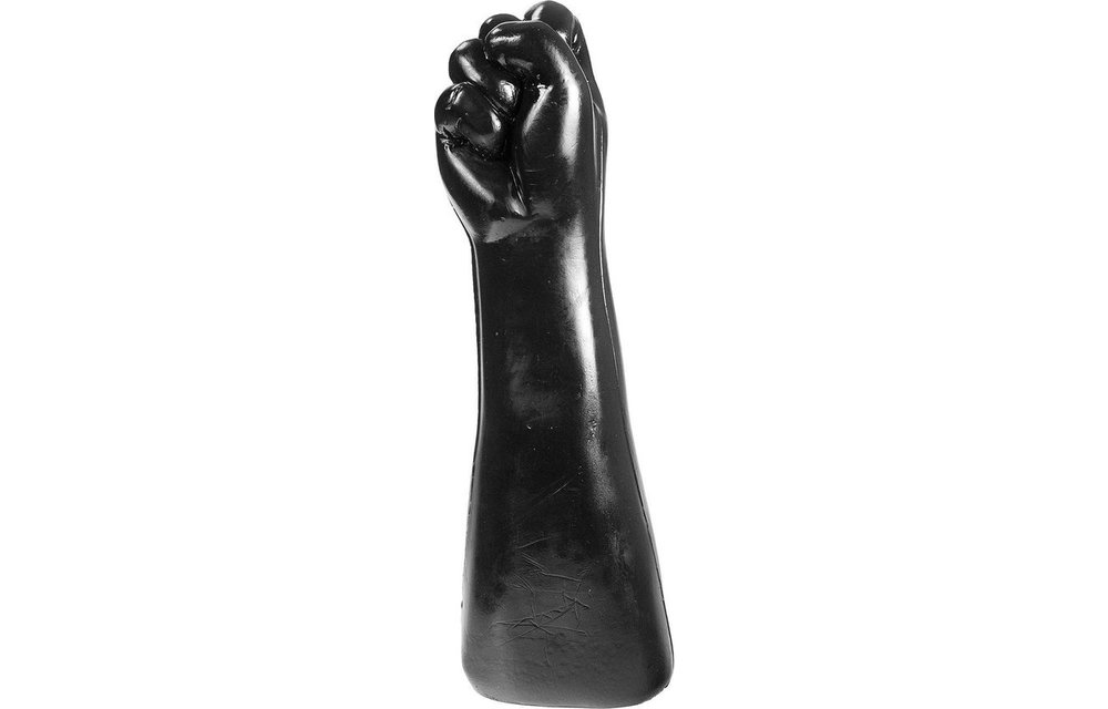 Schwarzer gigantischer Fisting-Dildo 29 x 7,3 cm | Dark Crystal