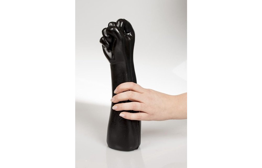 Zwarte Gigantische Fist Dildo 29X7,3 Cm | Dark Crystal