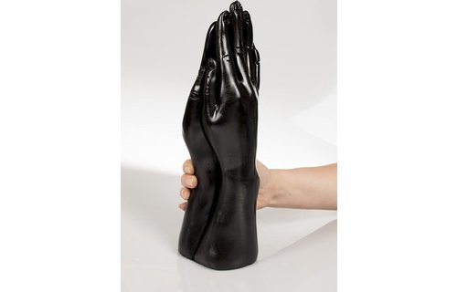 Black Giant Double Fist Dildo 32 x 8,9cm