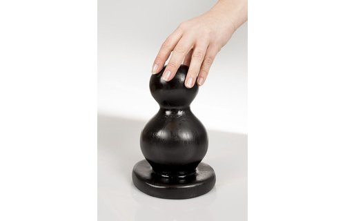 Schwarz Butt Plug 20 x 11,5cm