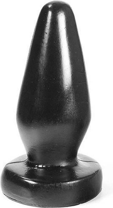 Black Butt Plug 15 cm Dark Crystal – Flexible & Waterproof