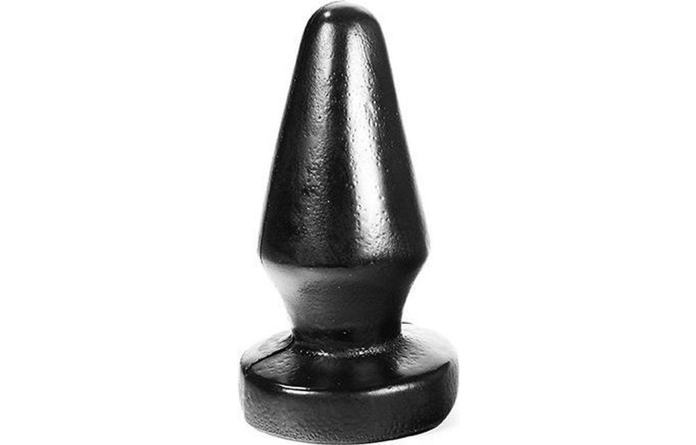 Schwarzer Buttplug 13 cm | Flexibel, wasserdicht und sicher