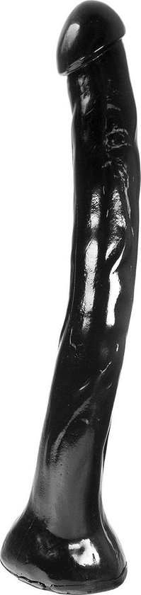 Schwarzer Riesiger Analdildo XXL 52 cm – Dark Crystal