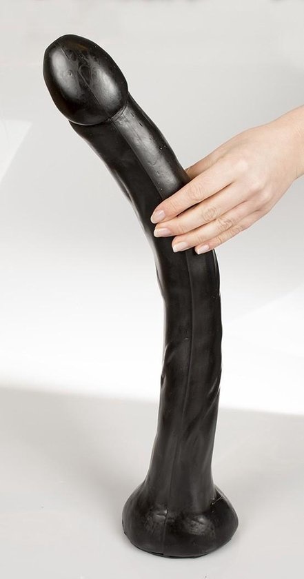 Schwarzer Riesen Anal Dildo XXL 52 x 6cm