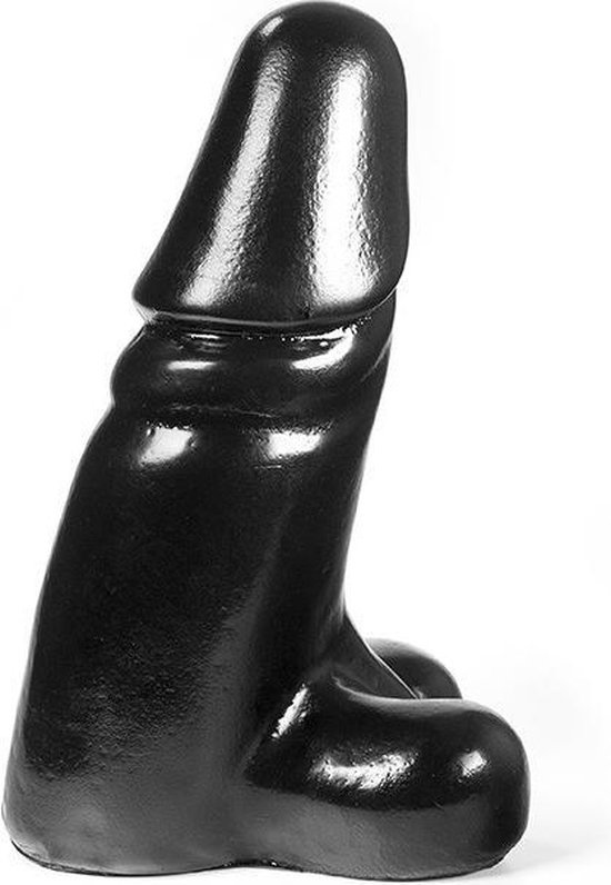 Schwarzer Riesendildo XXL 35 cm – Dark Crystal Flexibel
