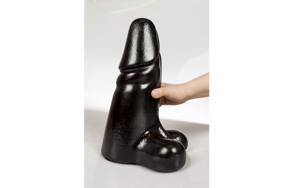 Black Giant Dildo XXL 35 cm – Dark Crystal Flexible