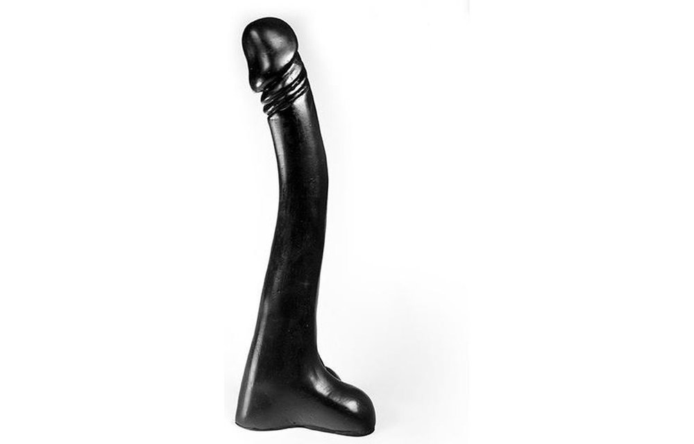 Zwarte Gigantische Dildo 27 X 3,8 Cm – Dark Crystal XXL