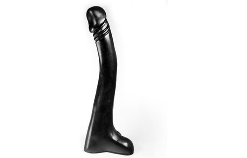 Schwarzer Riesen-Dildo 30 x 3.8cm