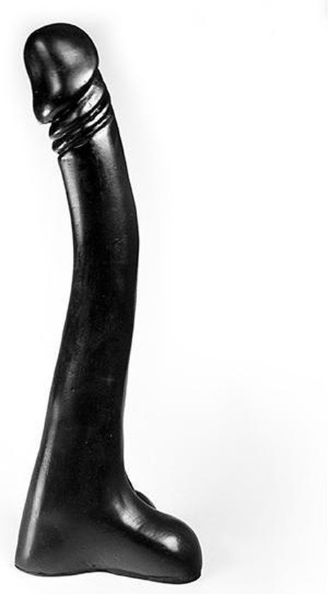 Zwarte Gigantische Dildo 27 X 3,8 Cm – Dark Crystal XXL