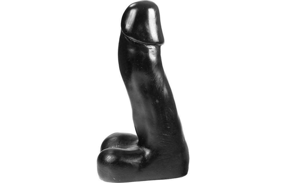 Zwarte Giant Dildo 27,5 cm – Groot & Flexibel Dark Crystal