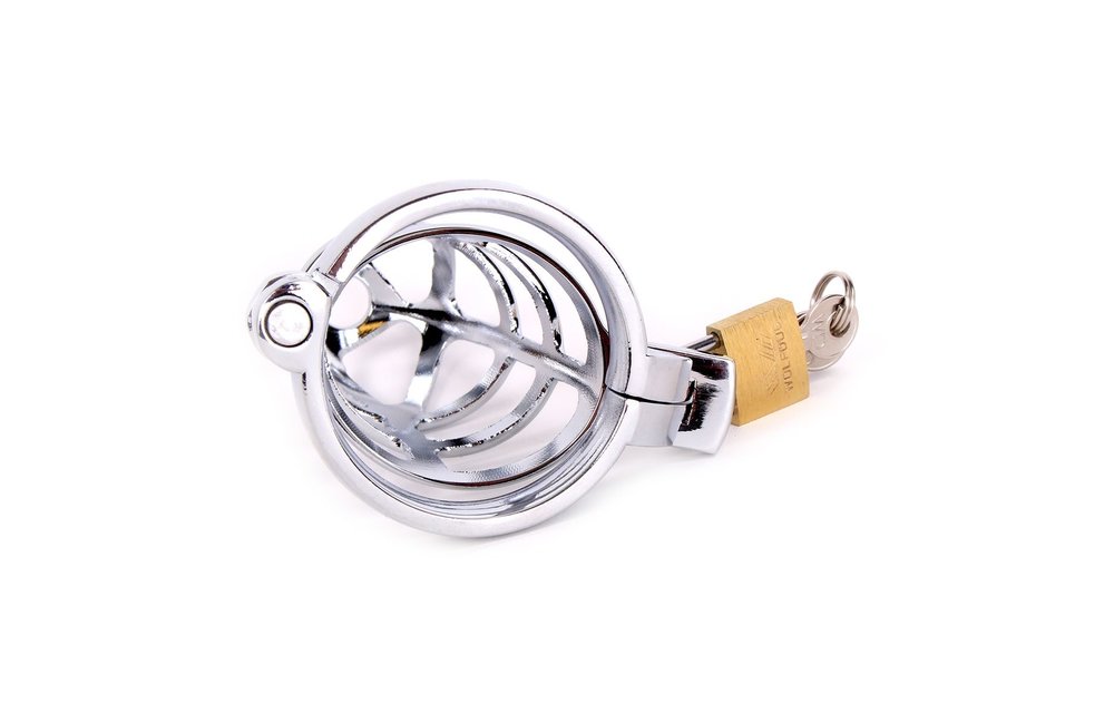 Chastity Cage Stainless Steel | Strong Penis Chastity Cage with Lock