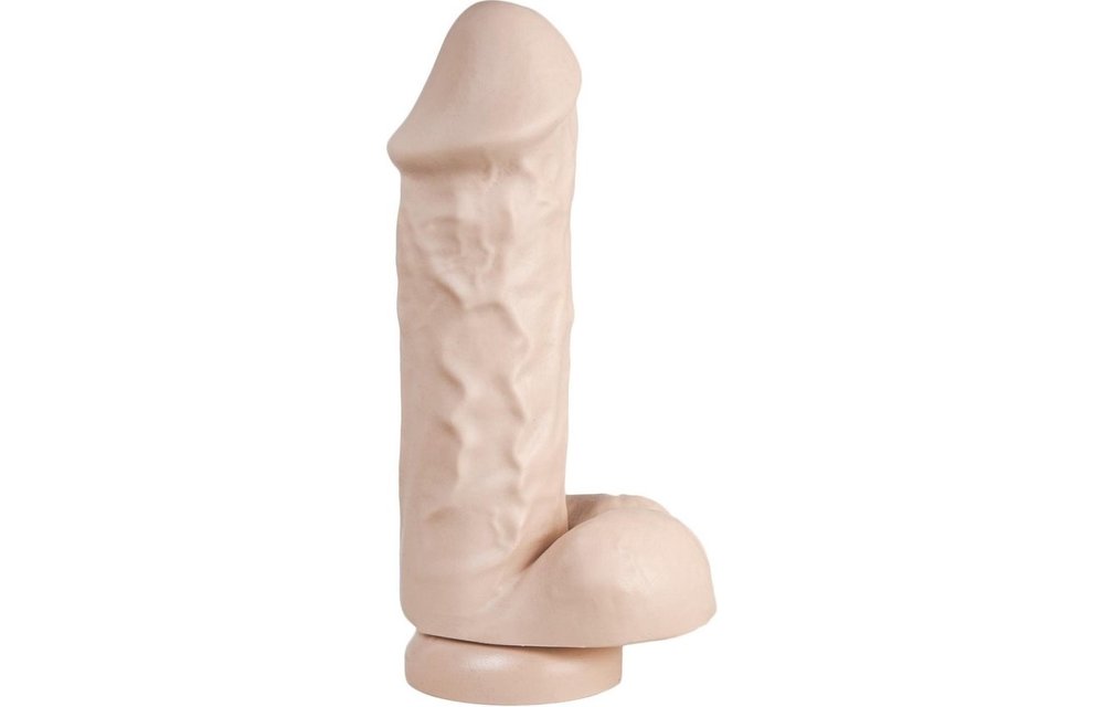 Dildo 18 cm 5.6 cm with suction cup - Flesh & Black available