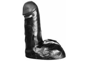 Dildo 12,5 cm | Fleischfarben & Schwarz, Latexfrei, PVC, Europa