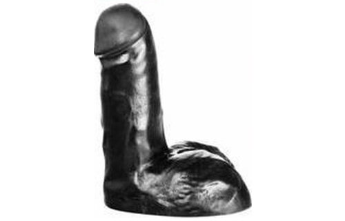 Dildo 12,5 cm | Fleischfarben & Schwarz, Latexfrei, PVC, Europa