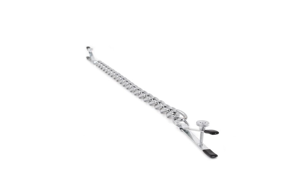 Nippelklammern mit schwerer Kette