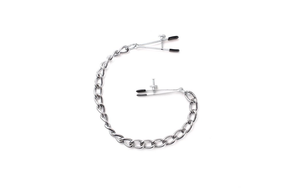 Nippelklemmen mit schwerer Kette – Verstellbar und bequem